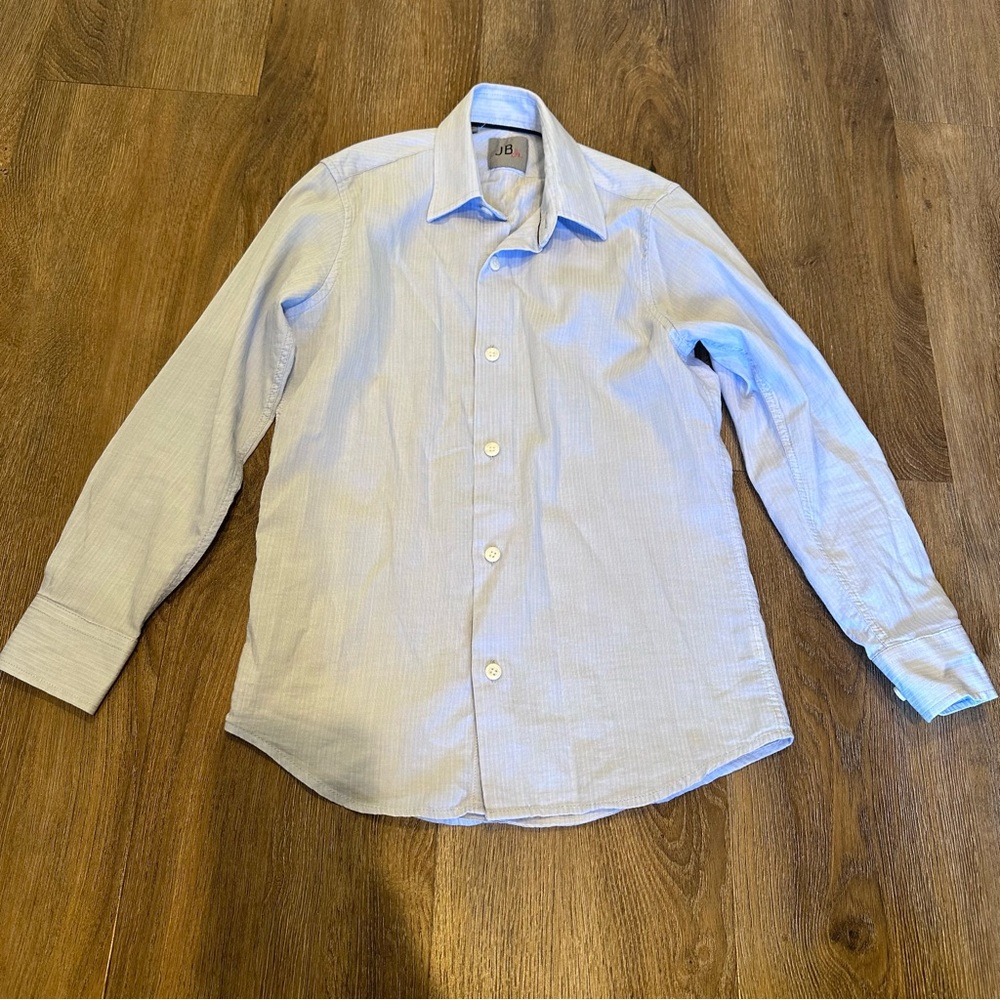 JB jr blue dress shirt